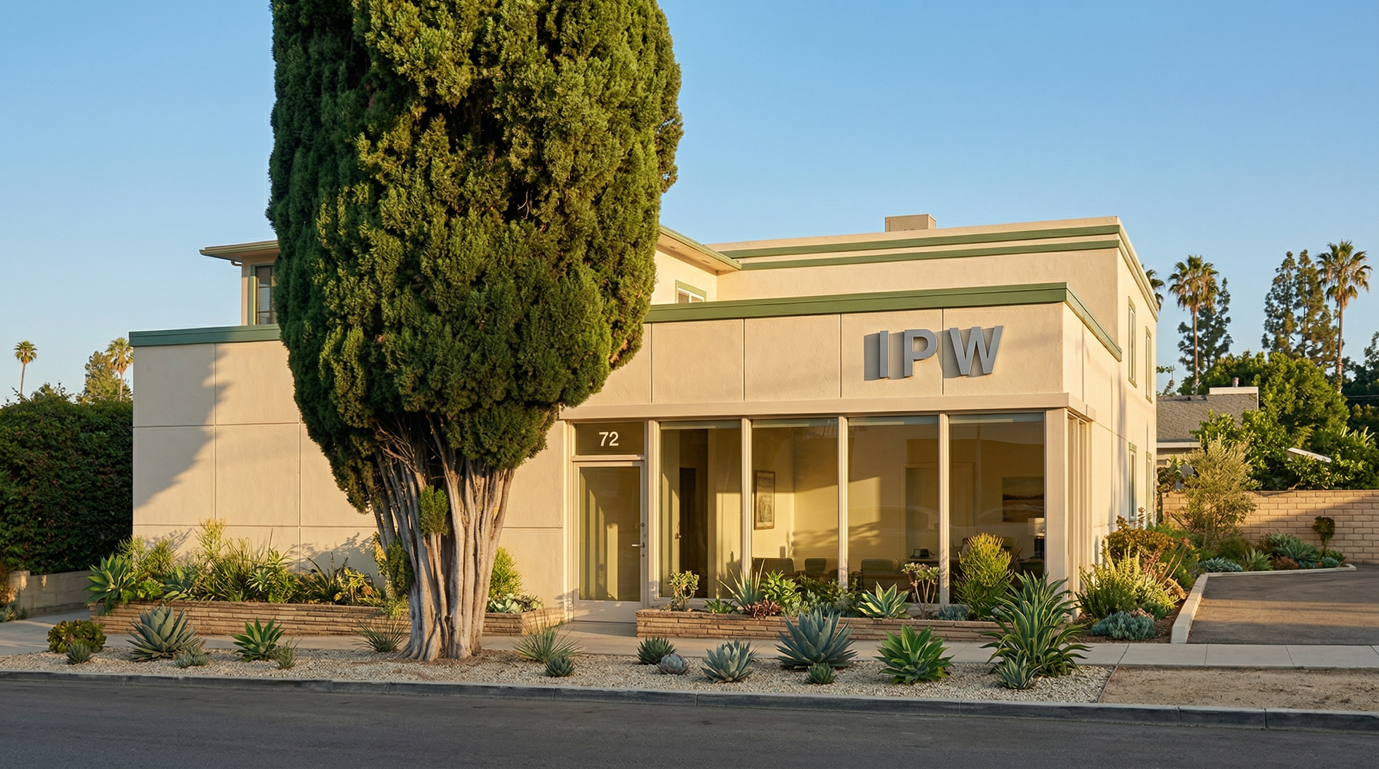 Inter-Plan West Construction headquarters at 100 E. Montecito Ave, Sierra Madre, CA